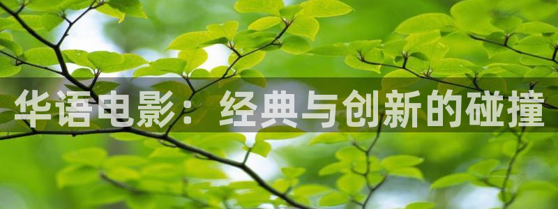 影院桔子：华语电影：经典与创新的碰撞